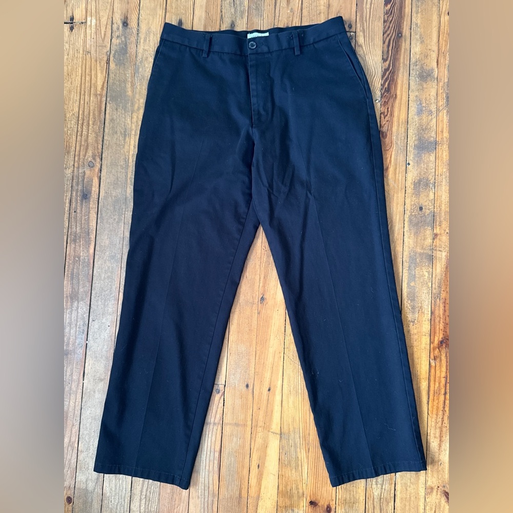 Men's Black Dockers Dress Pants 34x32